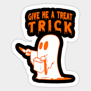 TREATS -  Orange Sticker